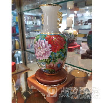 【合肥禮品合肥工藝品合肥景泰藍瓷器桌面擺件現貨訂購】-