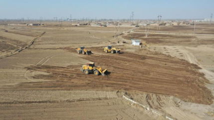 涼州區(qū)搶抓農(nóng)時(shí)推進(jìn)高標(biāo)準(zhǔn)農(nóng)田建設(shè) 智能裝備助陣水資源高效利用